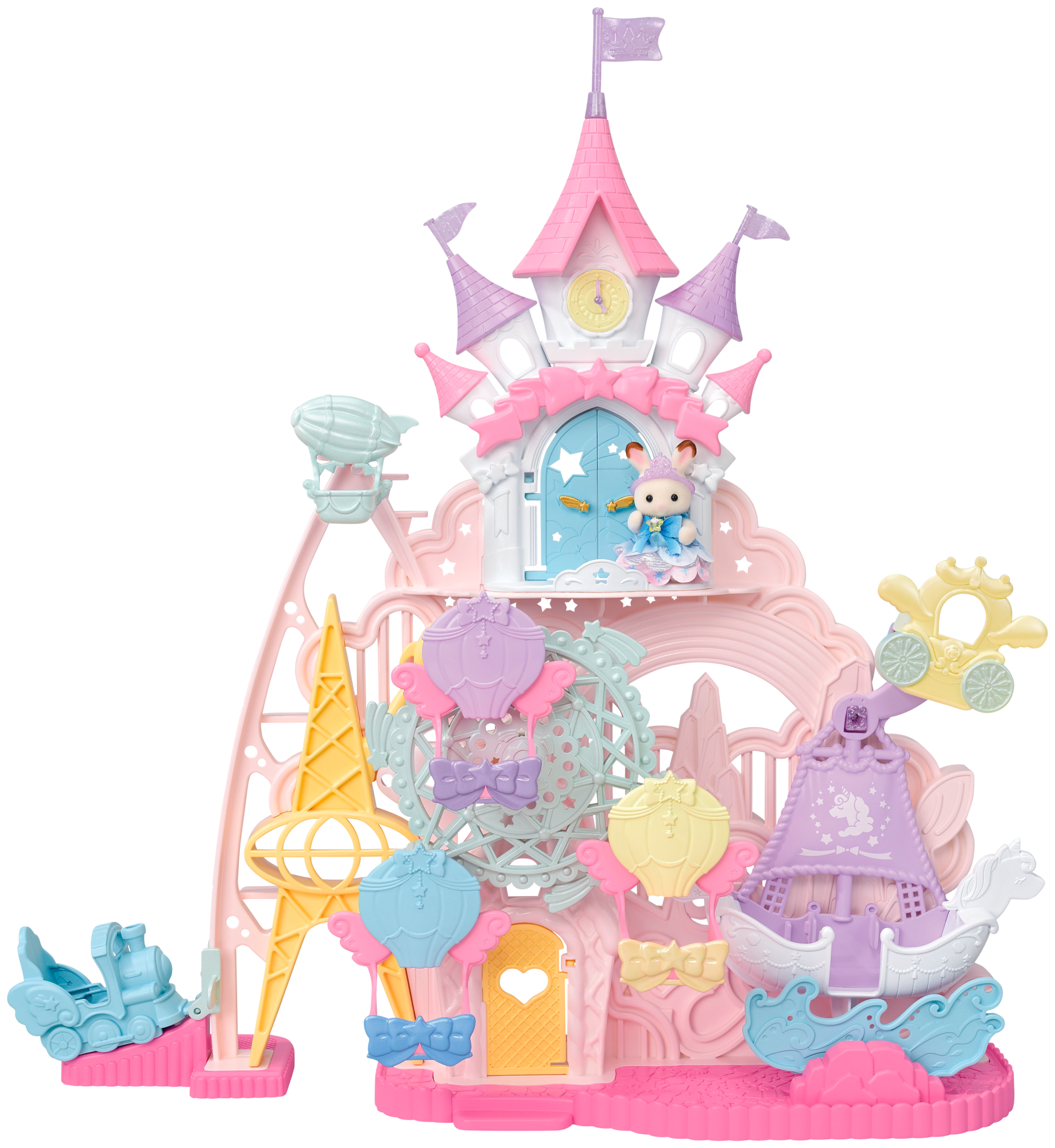 Le parc d'attraction enchanté