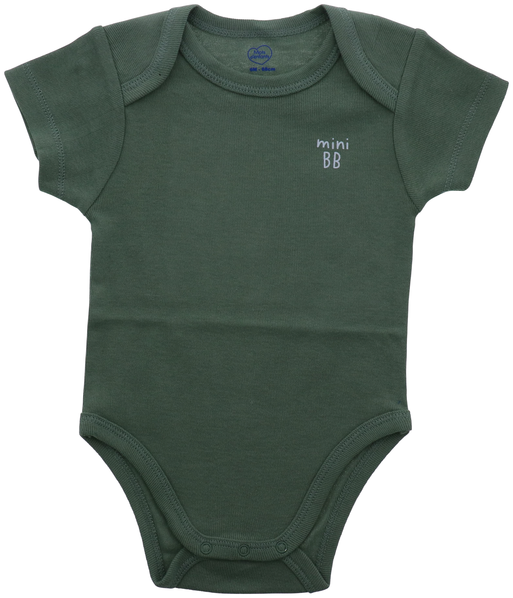 BODY MANCHES COURTES BIO BEBE
