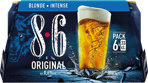 BIÈRE BLONDE ORIGINALE “8.6”