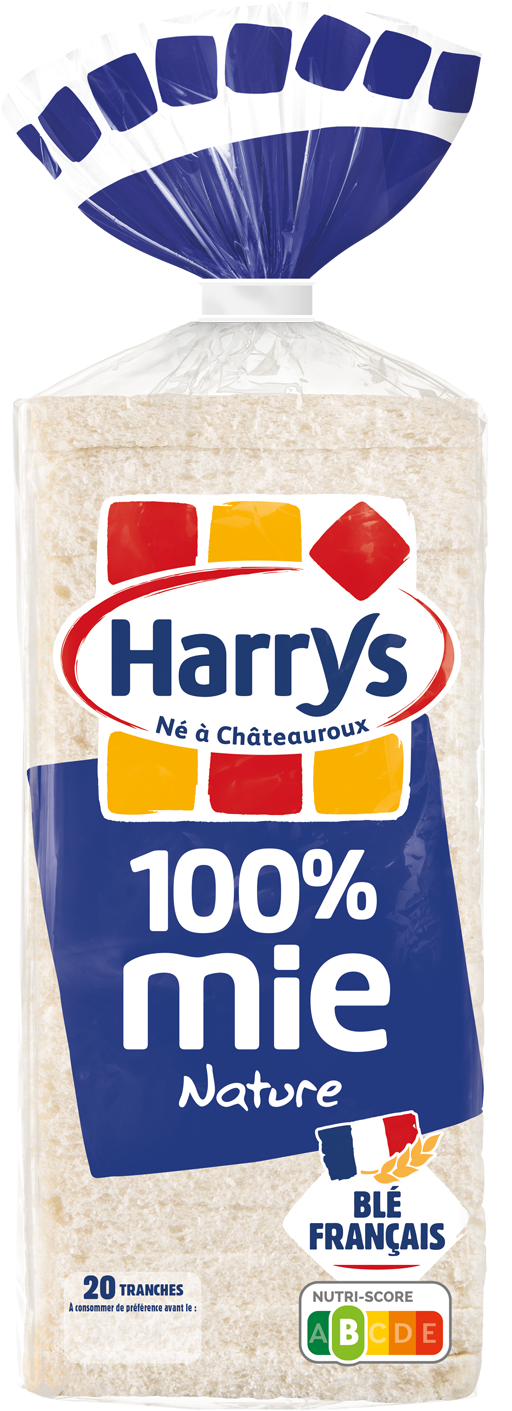 PAIN DE MIE
100 % MIE NATURE