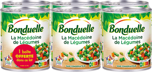 LA MACÉDOINE DE LÉGUMES