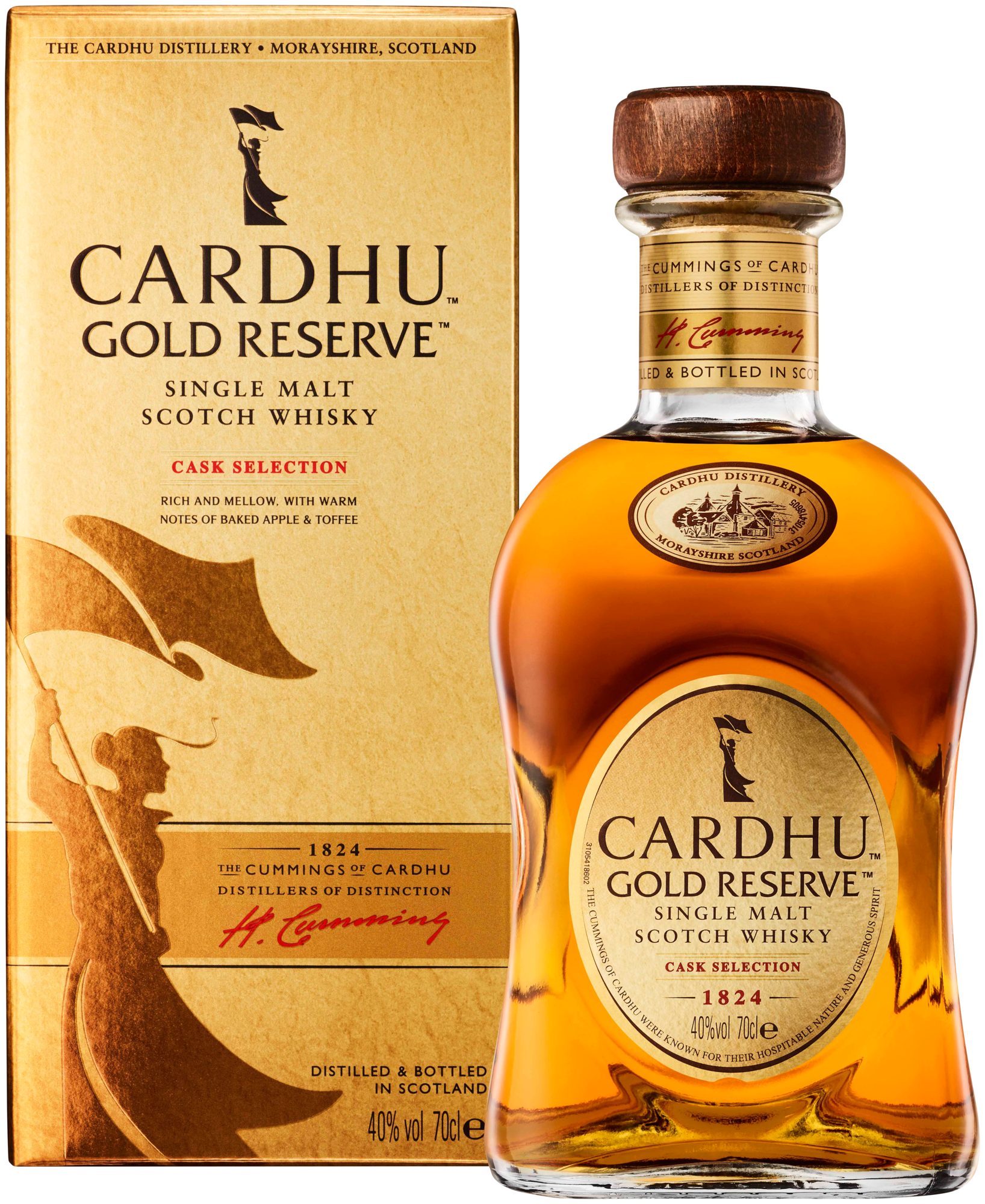 SINGLE MALT SCOTCH WHISKY GOLD RESERVE