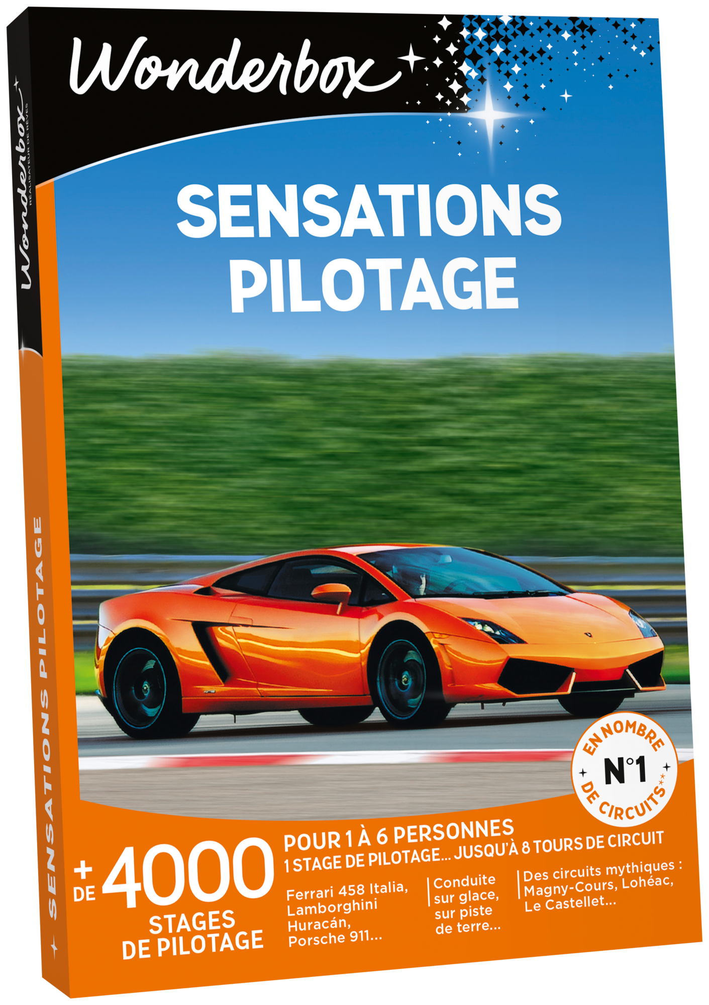 COFFRET SENSATION PILOTAGE OU MILLE ET UNE NUITS DE CHARME