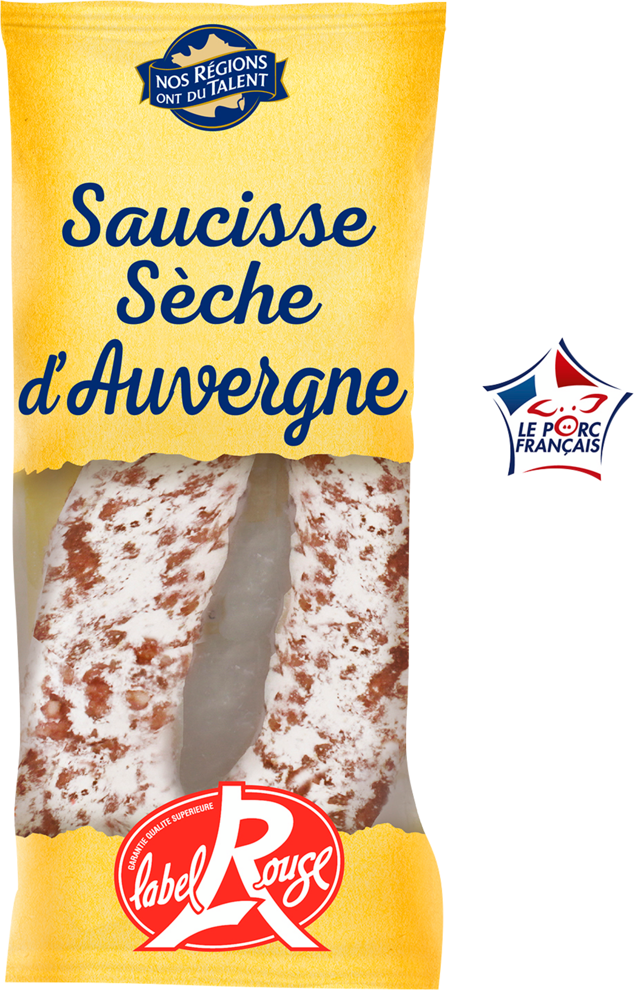 SAUCISSE SÈCHE D'AUVERGNE IGP LABEL ROUGE