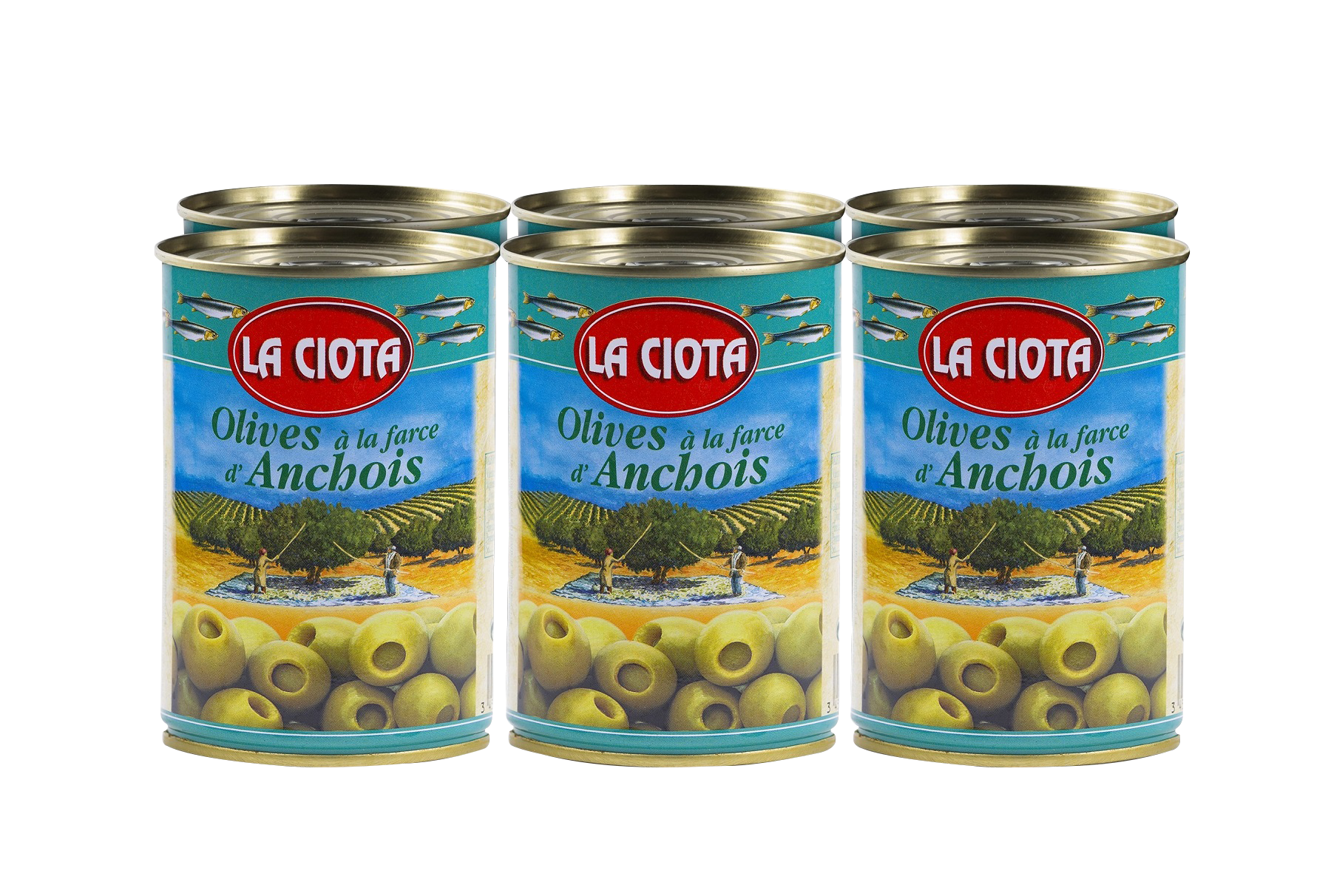 OLIVES A LA FARCE D'ANCHOIS OU DE POIVRONS