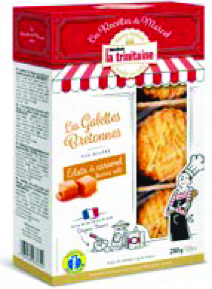 LES GALETTES BRETONNES PUR BEURRE AUX ÉCLATS DE CARAMEL AU BEURRE SALÉ