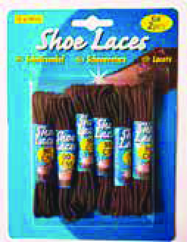 6 PAIRES DE LACETS