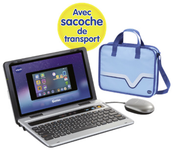 GENIO, MON PREMIER ORDINATEUR AVEC SACOCHE