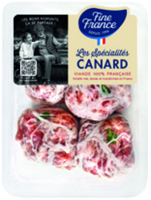 CRÉPINETTE CANARD X4