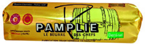 BEURRE ROULEAU DEMI-SEL AOP(4) PAMPLIE