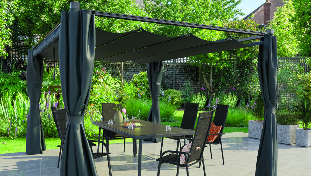 TONNELLE TOIT COULISSANT 3 X 4 M(3)