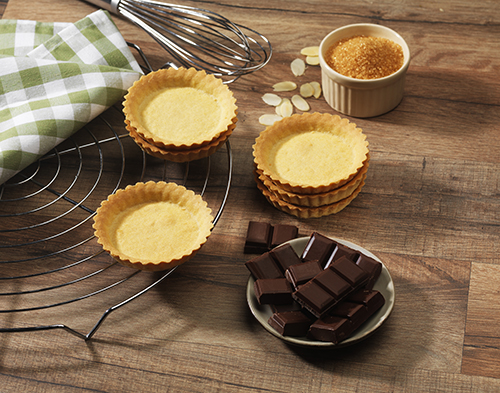 6 TARTELETTES SABLÉES AU BEURRE À GARNIR