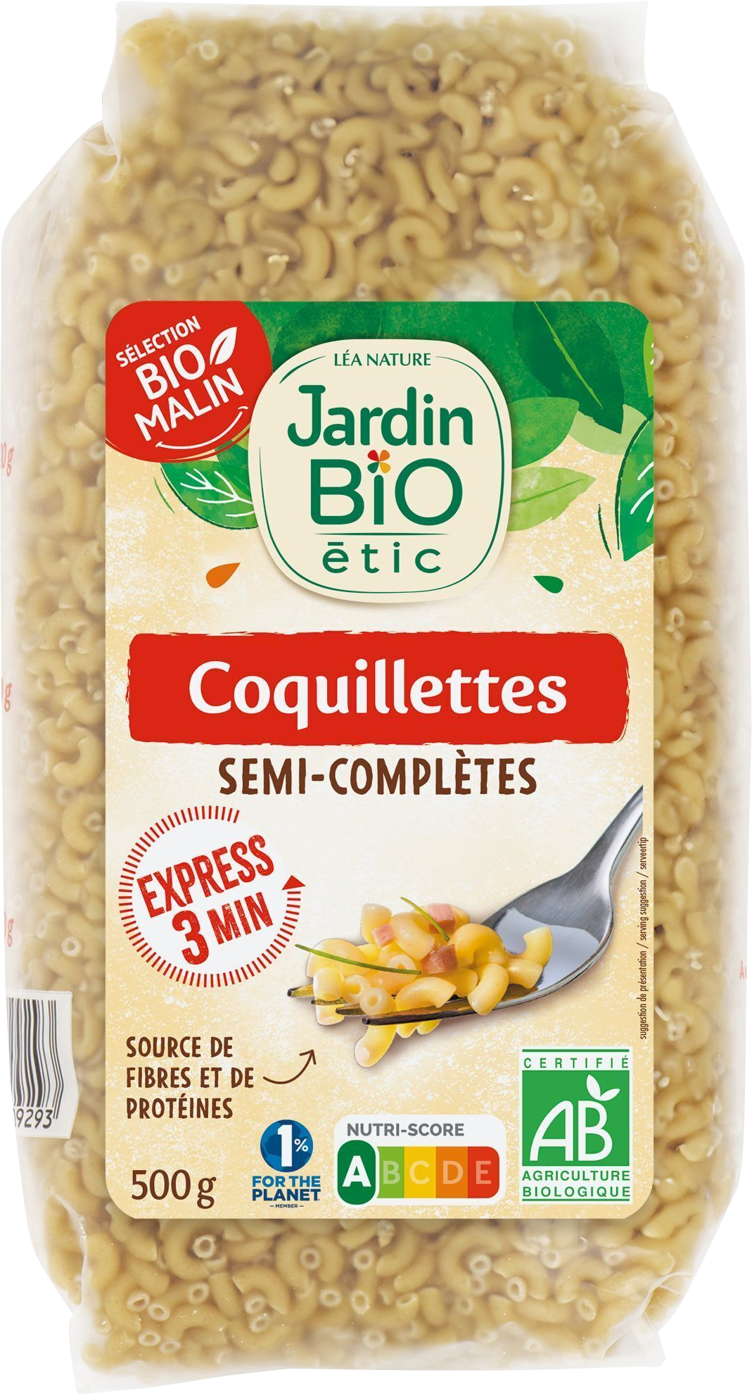 PÂTES SEMI-COMPLÈTES