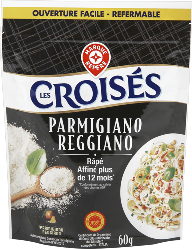 PARMIGIANO REGGIANO AOP RÂPÉ 30% MAT.GR.