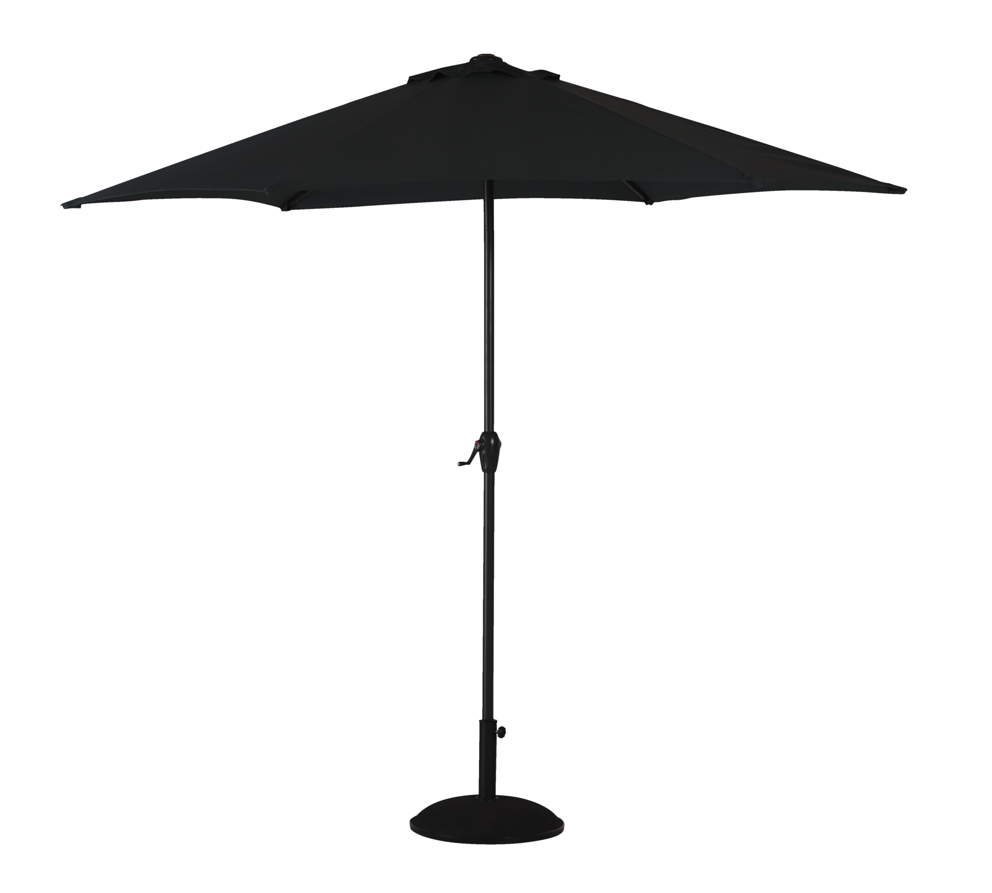 PARASOL DROIT ROND "BEAUX JOURS"