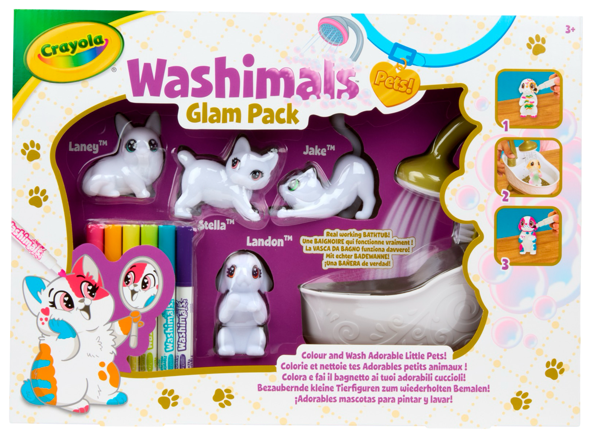 Washimals Glam pack
