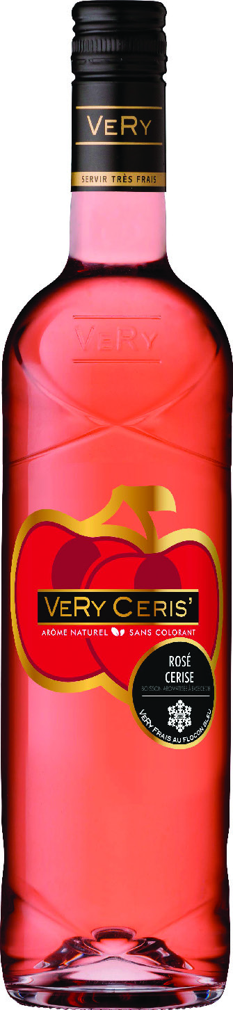 BOISSON À BASE DE VIN ROSÉ CERISE VERY CERIS’