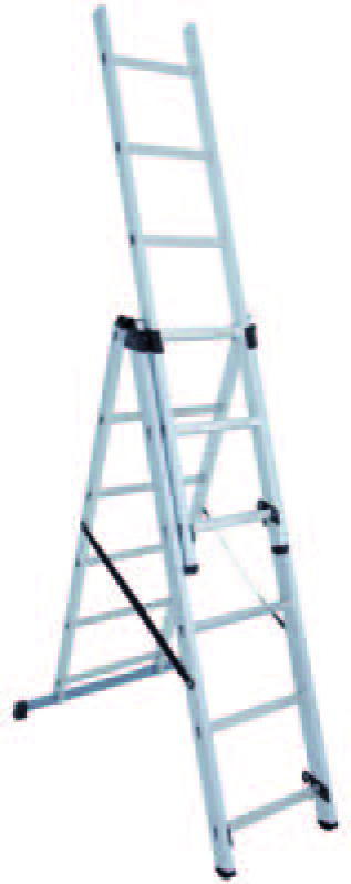 ÉCHELLE TRANSFORMABLE 3 X 6 ÉCHELONS