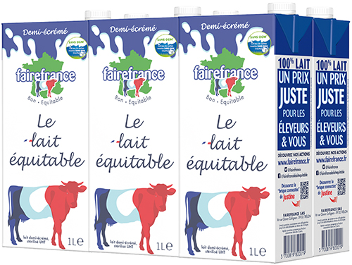 LE LAIT ÉQUITABLE DEMI-ÉCRÉMÉ