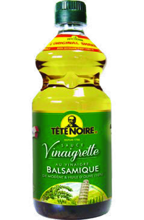 VINAIGRETTE AU VINAIGRE BALSAMIQUE TÊTE NOIRE