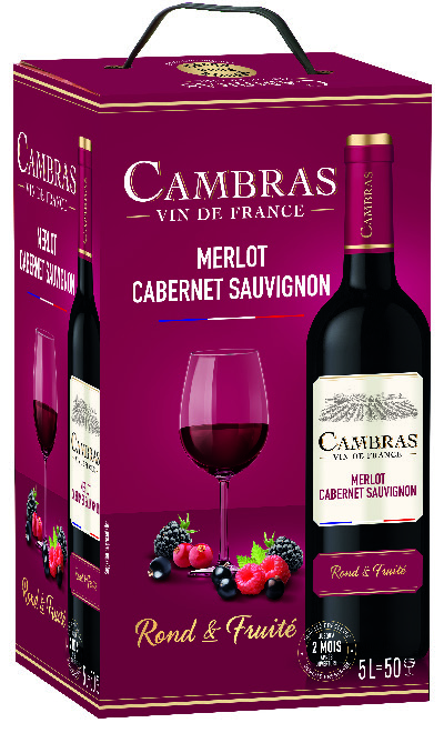 V.S.I.G.(1) VIN DE FRANCE CAMBRAS MERLOT CABERNET SAUVIGNON