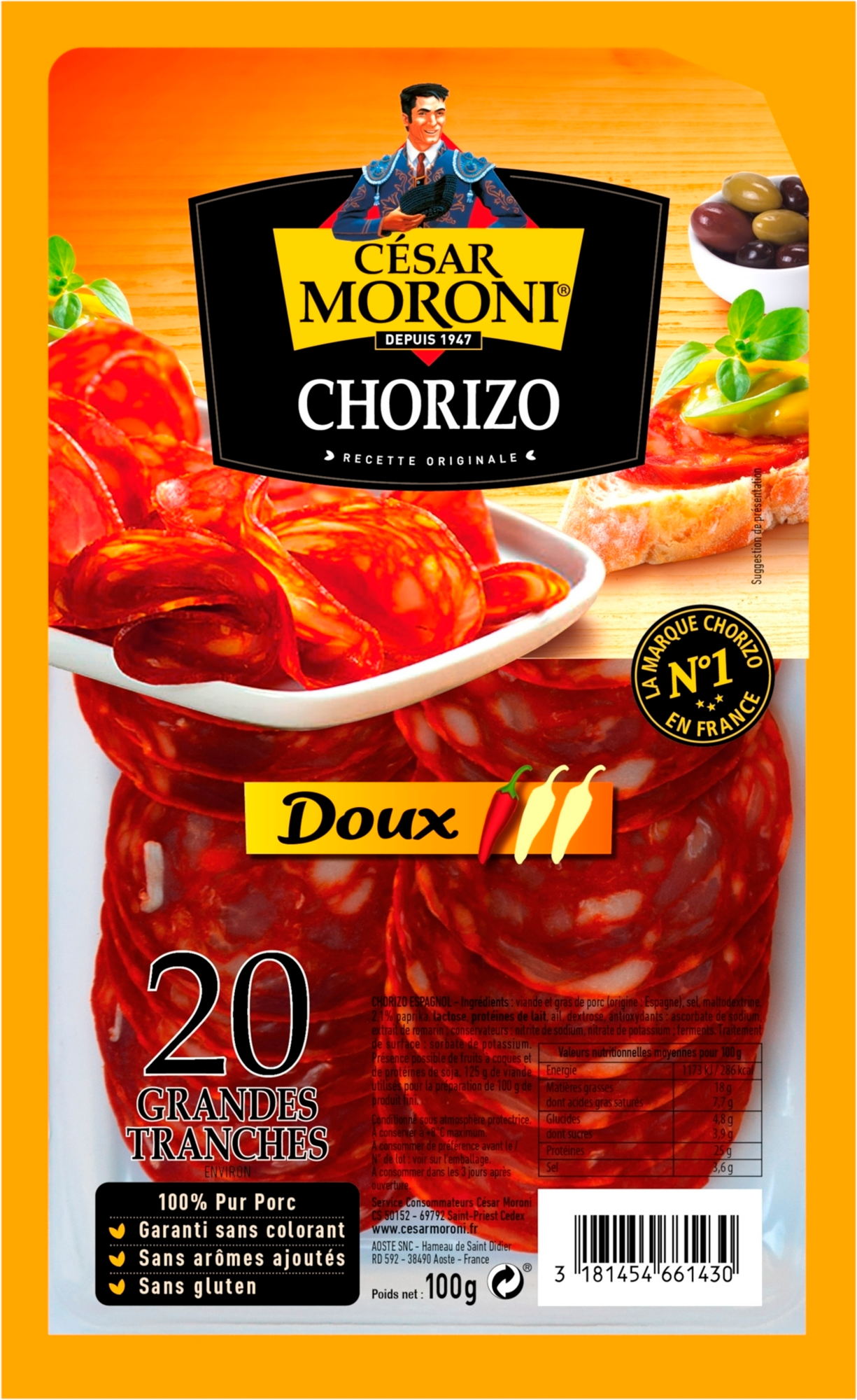Chorizo doux