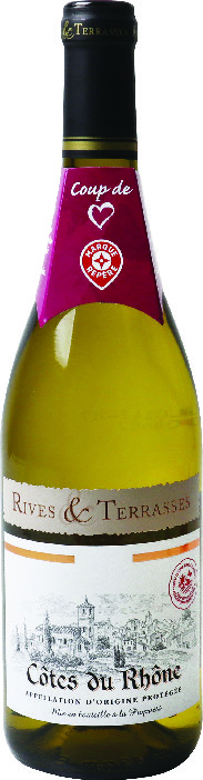 A.O.P(1) CÔTES DU RHÔNE(2)(3) RIVES & TERRASSES