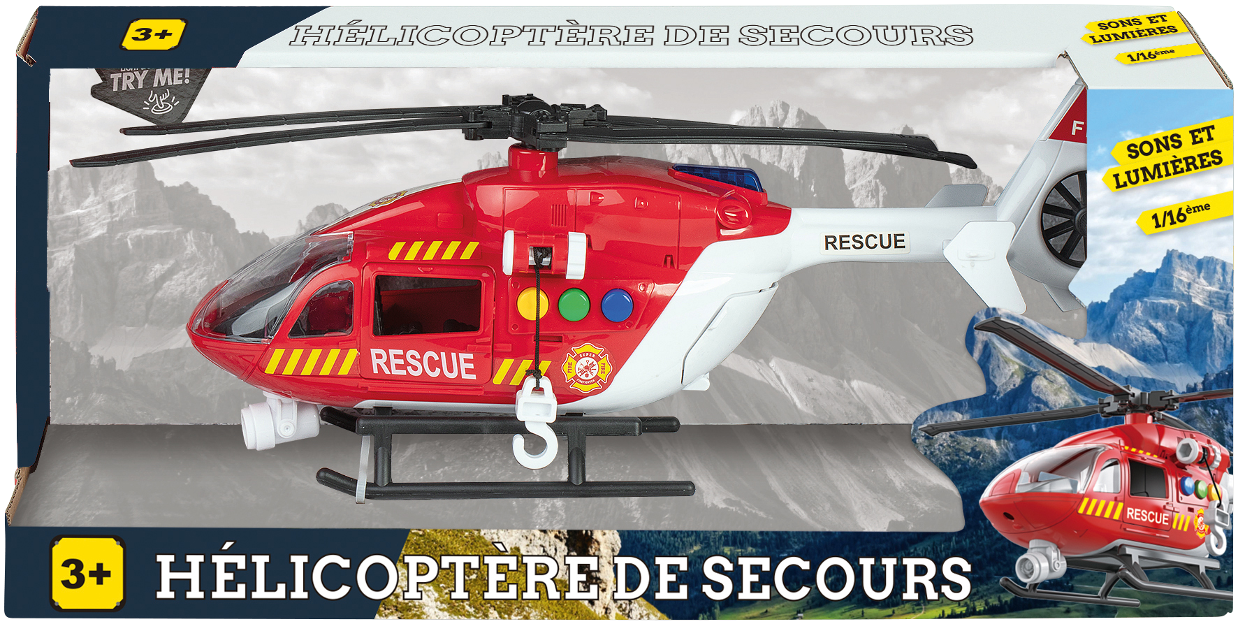 HÉLICOPTÈRE DE SECOURS