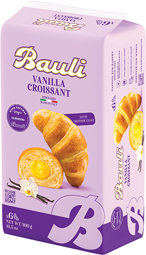 6 CROISSANTS FOURRÉS
CRÈME VANILLE 
OU CERISE