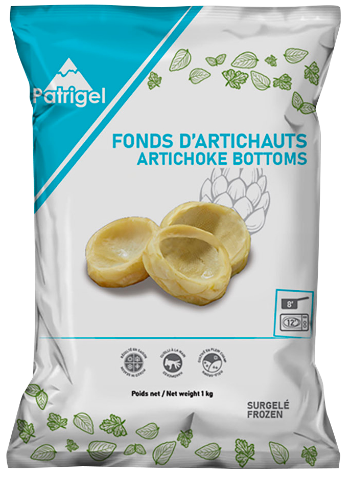 FONDS D’ARTICHAUTS SURGELÉS