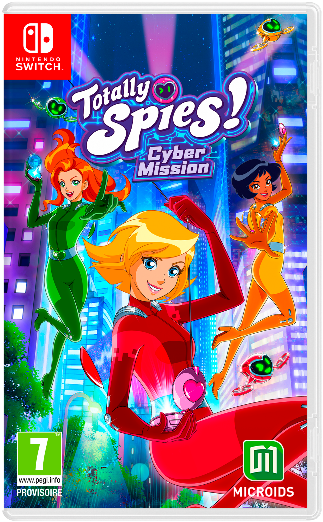 TOTALLY SPIES ! CYBER MISSION SWITCH