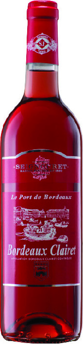 A.O.P(1) BORDEAUX CLAIRET LE PORT DE BORDEAUX