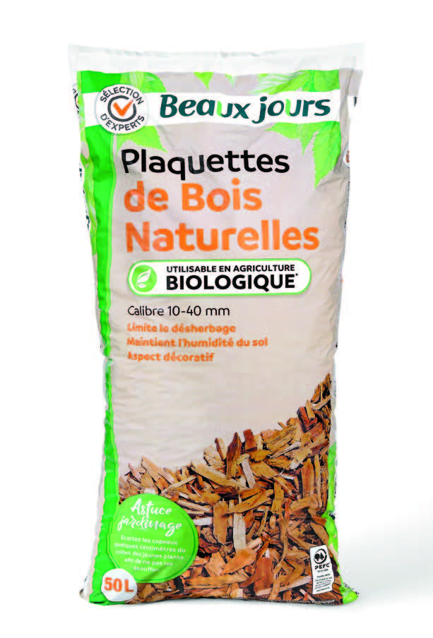 PLAQUETTES DE BOIS NATURELLES