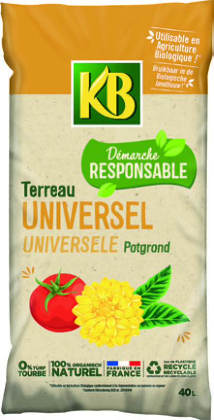 TERREAU UNIVERSEL 40 L