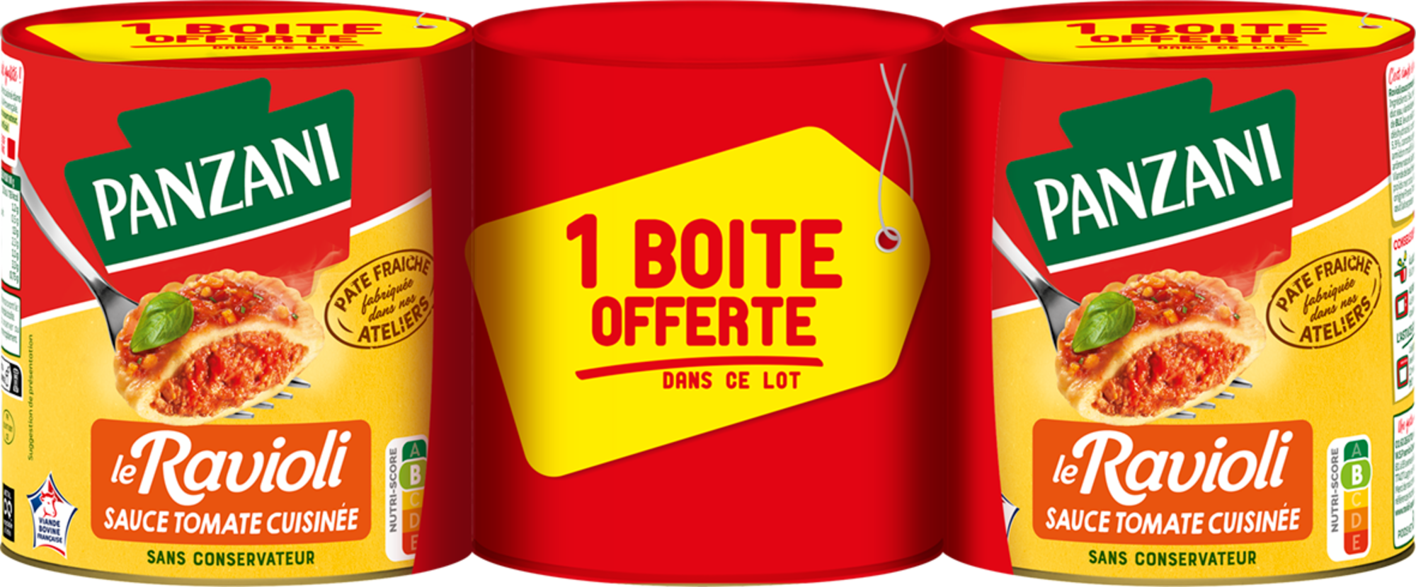 LE RAVIOLI SAUCE TOMATE CUISINÉE