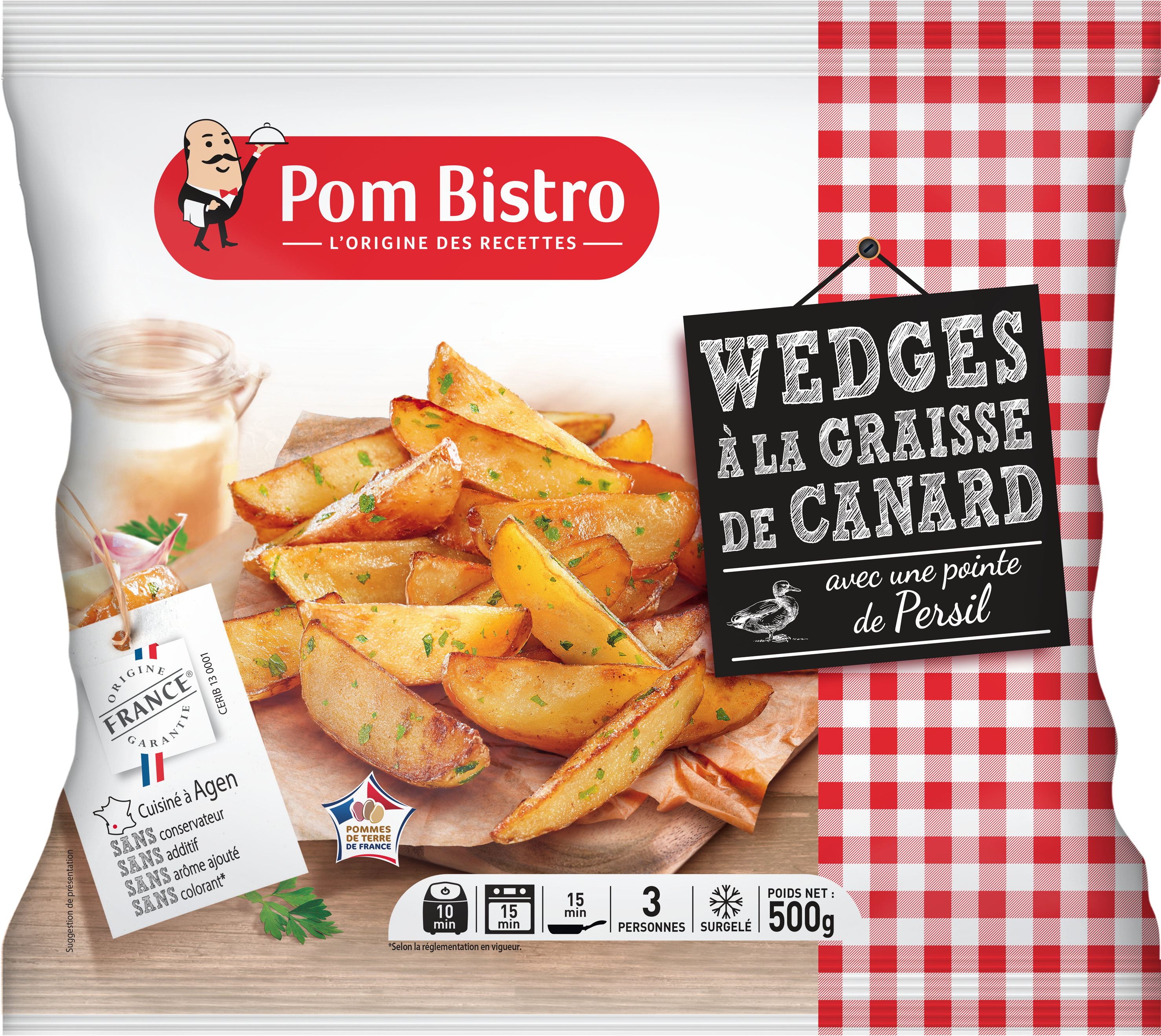 POMMES DE TERRE SURGELÉES