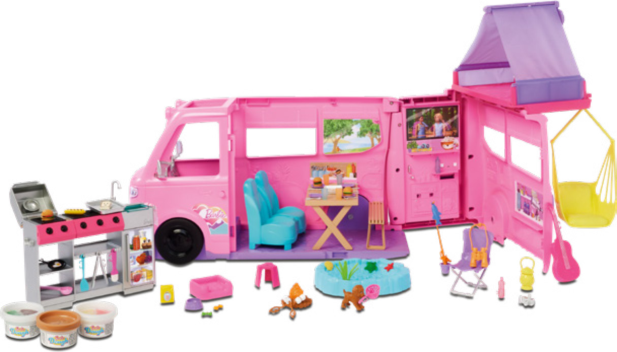 CAMPING-CAR DE RÊVE DE BARBIE
