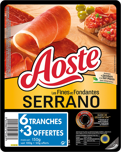 LES FINES ET FONDANTES SERRANO STG