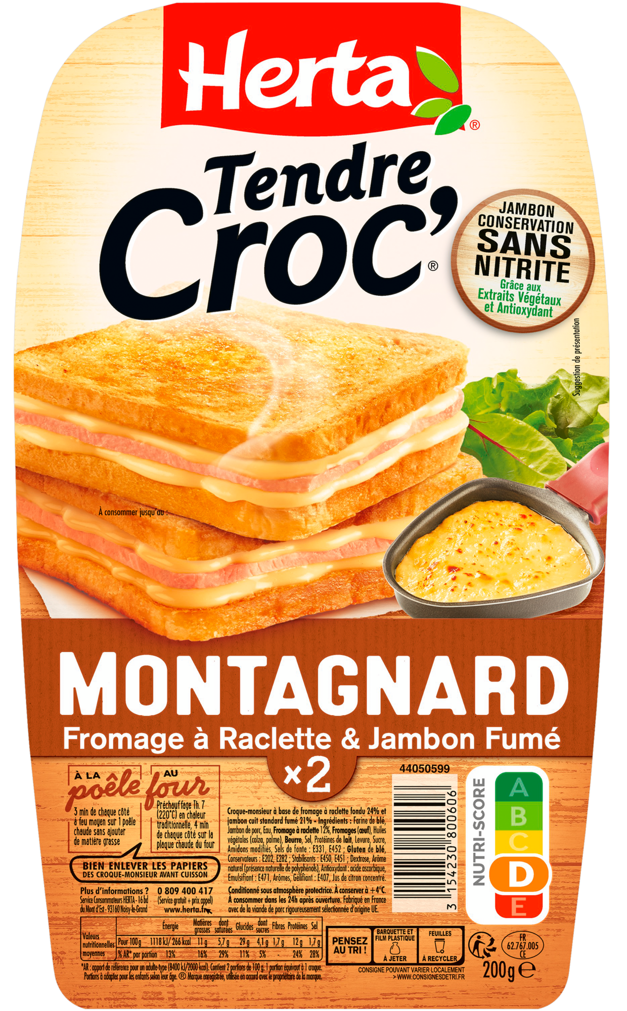 Tendre Croc' Montagnard x2