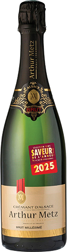 AOP CRÉMANT 
D'ALSACE BRUT 
MILLÉSIMÉ