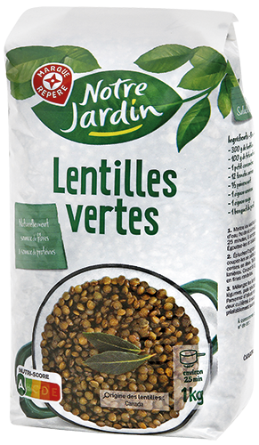 LENTILLES VERTES