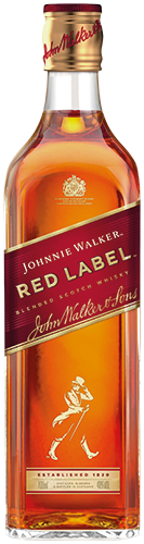 BLENDED SCOTCH WHISKY RED LABEL