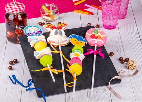 BROCHETTE DE 
GUIMAUVE POUSSIN