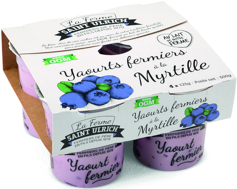 YAOURTS FERMIERS AUX FRUITS