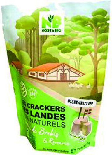 CRACKERS BIO(1) BREBIS/ROMARIN