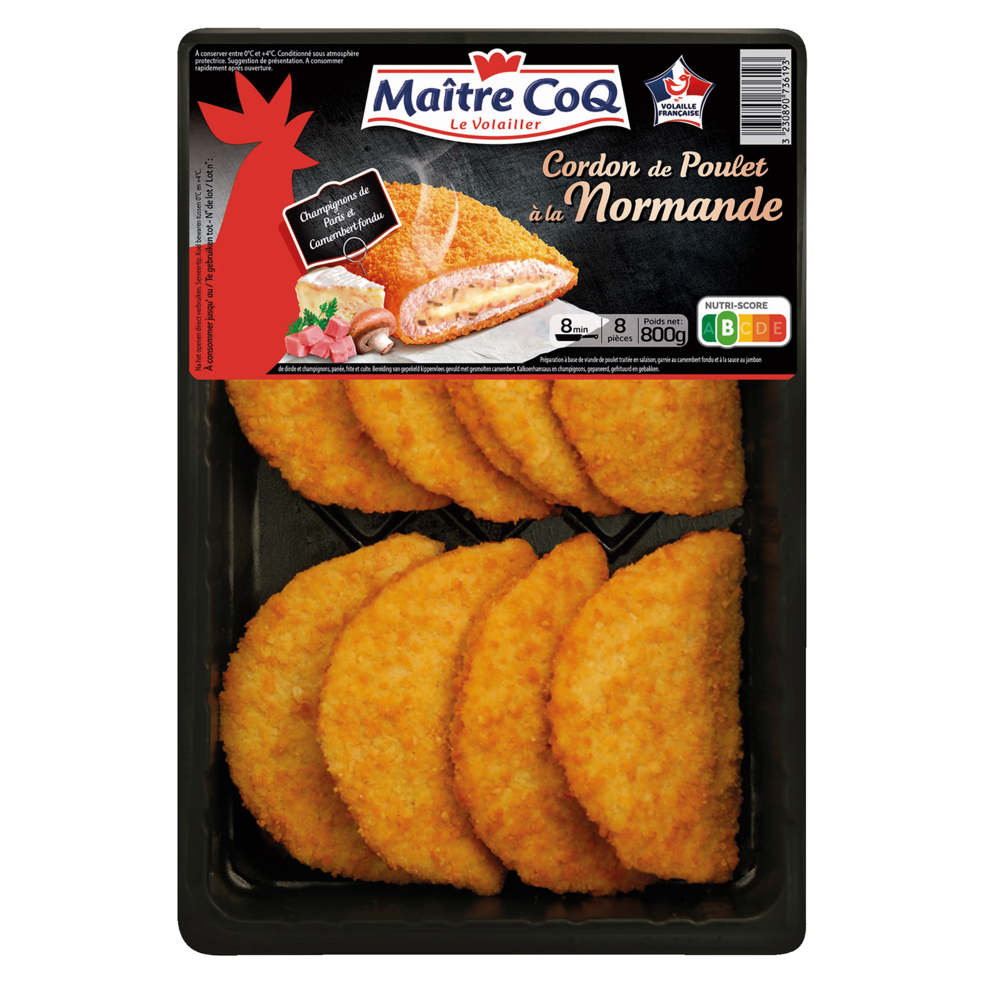 Cordon de poulet à la Normande