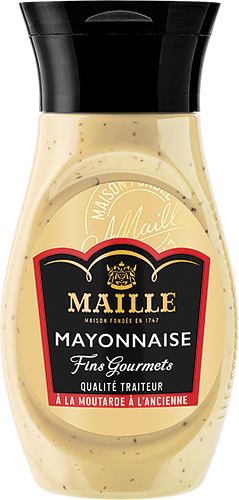 MAYONNAISE FINS GOURMETS À LA MOUTARDE À L’ANCIENNE