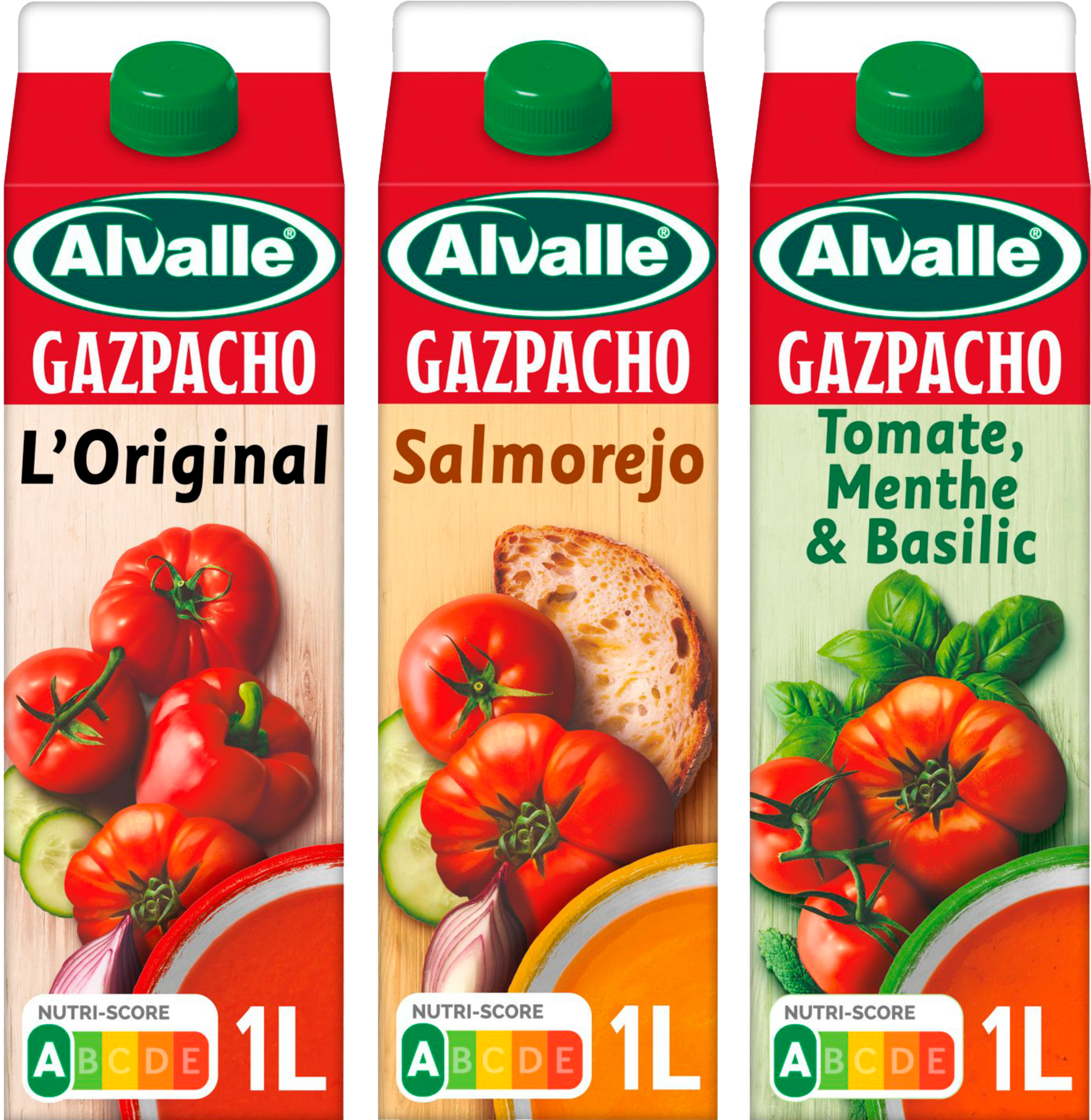 SUR LES PRODUITS PRÉSENTS EN MAGASIN DE LA GAMME GAZPACHO ALVALLE