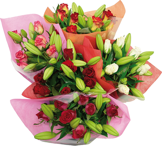 BOUQUET DUO ROSES ET LYS