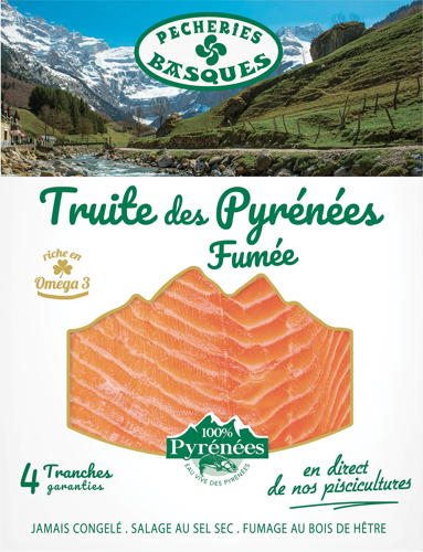 TRUITE DES PYRÉNÉES FUMÉE